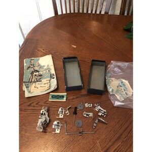 vintage Morse Super-Dial sewing machine Attachments And User Manual 1952